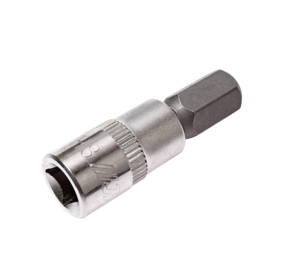Бита-головка JTC-23608 (1/4", HEX, H8х37 мм)