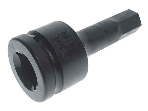 Бита-головка ударная JTC-641117 (3/4", HEX, Н17, L=100 мм)