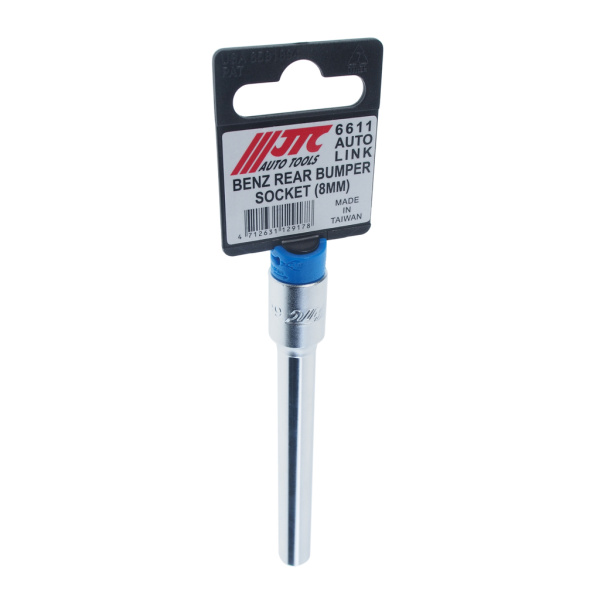 Головка для винта заднего бампера JTC-6611 (3/8" DR, 8 мм, L=102 мм, MERCEDES W213)