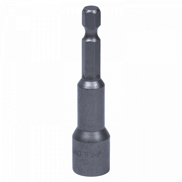 Головка для шуруповерта KING TONY 7616510M, шестигранная 1/4", 10 мм