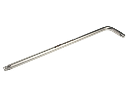 Ключ TORX Г-образный удлиненный JTC-73430 (T30H, L=160 мм)