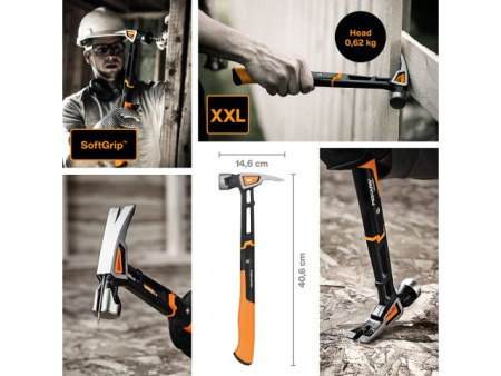 Молоток столярный XXL 22/16 FISKARS
