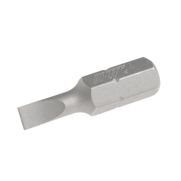 Бита шлицевая JTC-1122504 (SL, 0,8х4х25 мм, 1/4", S2)