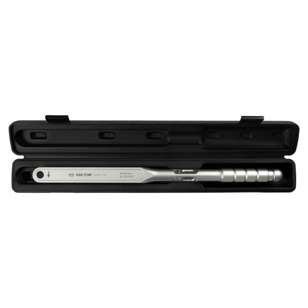 Динамометрический ключ серии ALUMINIUM KING TONY 3445G-1FB (1/2", 40-200 Нм, футляр)