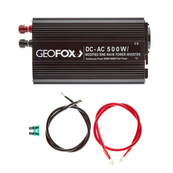 Автомобильный инвертор Geofox MD 500W/12v-1p