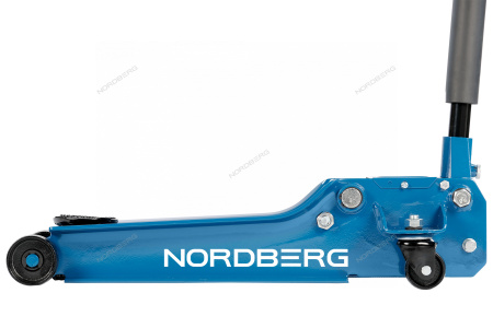 Домкрат подкатной грузоподъемность 3,5 тонн подъем 98-535 мм NORDBERG N3204