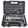 Licota ALK-0007 Набор торцевых головок 3/8" 6гр. 37пр. 6-24 мм super lock