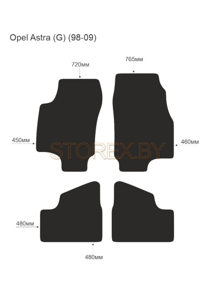 Opel Astra (G) (98-09) copy