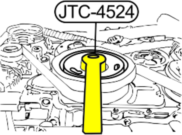 Фиксатор коленвала JTC-4524 (FORD)
