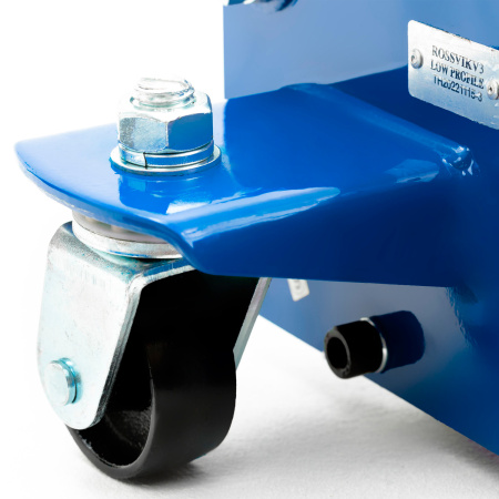 Домкрат подкатной ROSSVIK V3 LOW PROFILE TH32505B (с педалью, г/п 3,0 т, 75-505 мм)