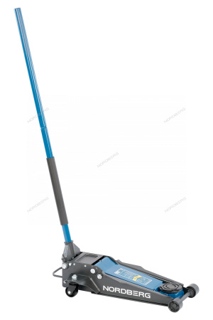 Домкрат супернизкий подкатной 3 тонны H=75-510 мм NORDBERG N32034