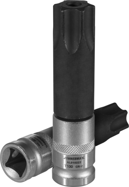 Торцевая головка Jonnesway AL010222, 1/2"DR с вставкой Torx T-100, L-100 мм