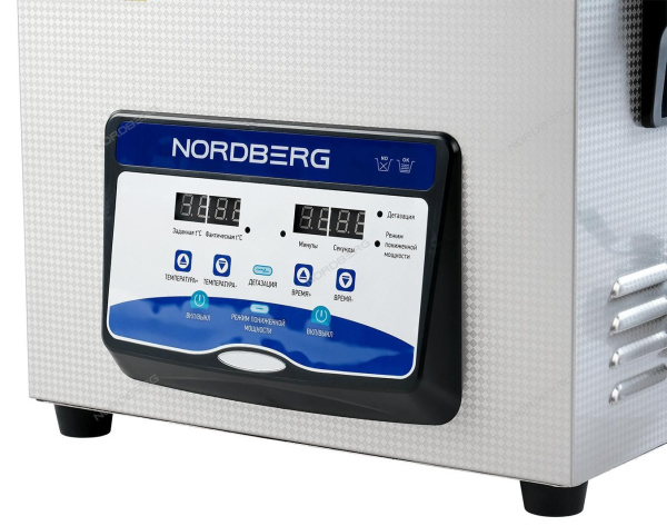 Ультразвуковая мойка NORDBERG NU100D (с подогревом, 10 л)