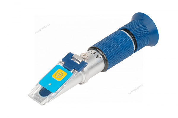 Рефрактометр с подсветкой NORDBERG DR702 (для омывающей, охлаждающей, аккумуляторной жидкости и AdBlue)