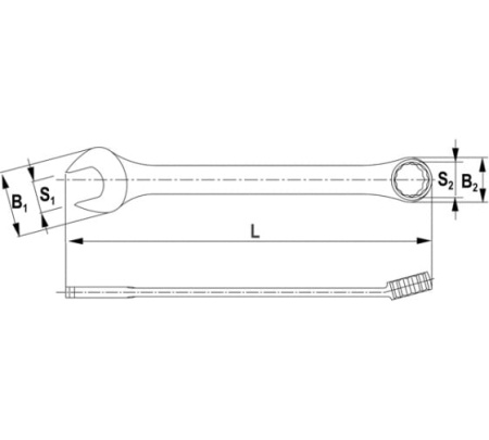 Ключ комбинированный Thorvik CW00011, 11 мм