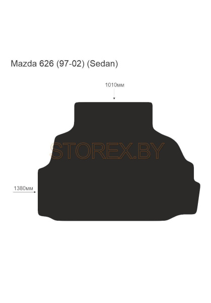 Mazda 626 (97-02) (Sedan) Багажник copy