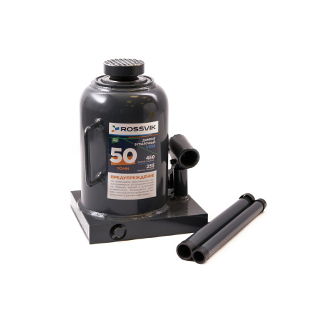 Домкрат бутылочный ROSSVIK PRO V050 (г/п 50,0 т)