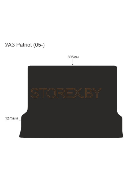 УАЗ Patriot (05-) Багажник copy
