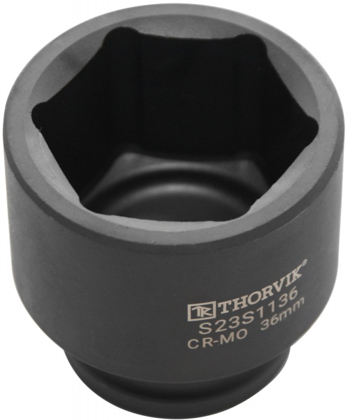 Головка торцевая ударная Thorvik S23S1136 (1/2"DR, 36 мм)