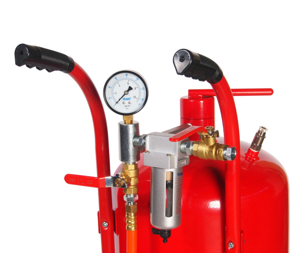 Аппарат пескоструйный JTC-5324 (38 л, шланг 1/2", 250PSI)