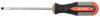 Отвертка стержневая шлицевая 750410, ROUND GRIP, SL4x100 мм