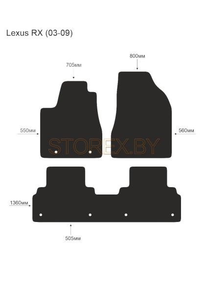 Lexus RX (03-09) copy