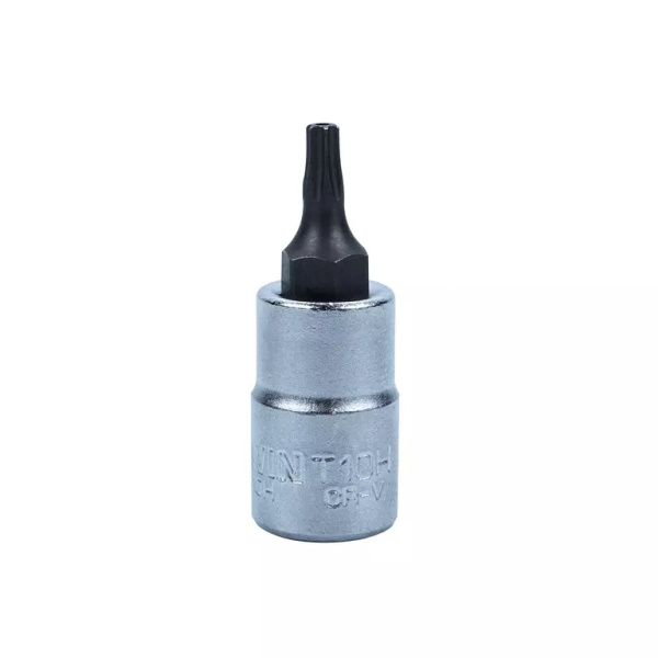 Головка торцевая с вставкой torx с отверстием GARWIN PRO V01T27H (1/4", T27H)