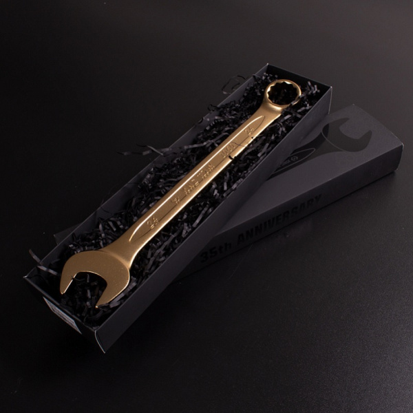 Ключ комбинированный KING TONY 1060-24G, "GOLD" 24 мм
