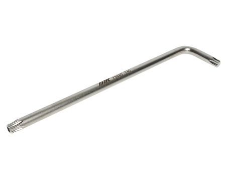 Ключ TORX Г-образный удлиненный JTC-73440 (T40H, L=180 мм)