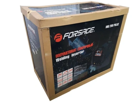 Сварочный аппарат Profi MIG, MMA, TIG (220V, холостой ход 65V,6.0кВт, 5-200А, электрод 1,6-4мм, проволока 0.6-1.2мм, к-т мощности 0.7, цифр. табло)