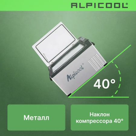 Автохолодильник Alpicool C40 (12/24)