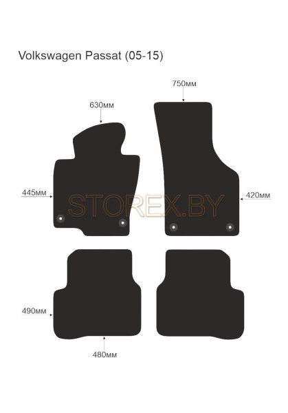 Volkswagen Passat (05-15) copy