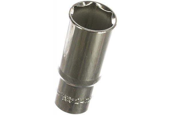 Головка торцевая глубокая Ombra 112124 (1/2"DR 24 мм)