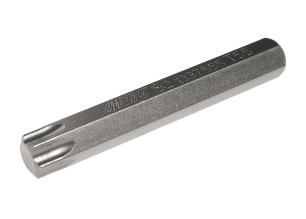 Бита TORX удлиненная JTC-1337555 (Т55х75 мм, 10 мм, S2)