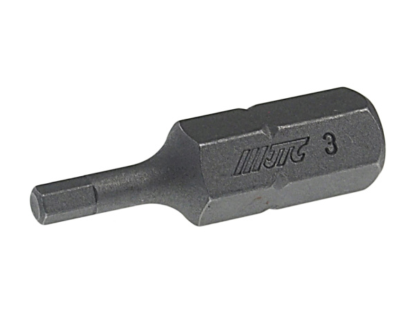 Бита HEX 6-ти гранная JTC-1253003 (H3х30 мм, 5/16" DR, S2)