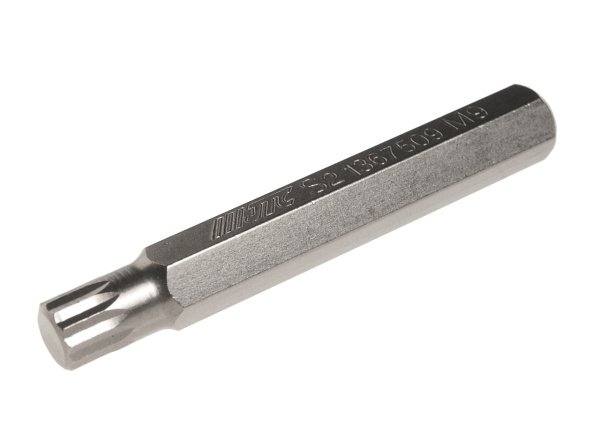 Бита SPLINE удлиненная JTC-1367509 (M9х75 мм, 10 мм, S2)
