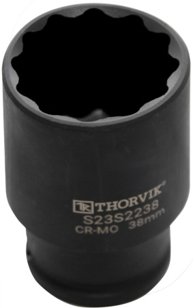Головка торцевая ударная глубокая 12-гранная S23S2234 (1/2"DR, 34 мм)