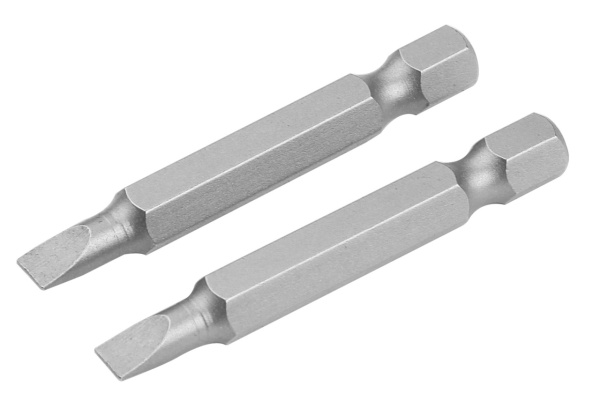Набор вставок (бит) торцевых 1/4" Slotted 5,5х0,8 мм 50 мм 2 предмета TOLSEN TT20305