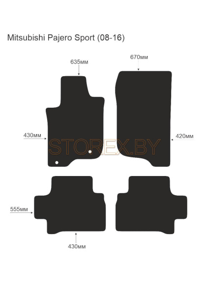 Mitsubishi Pajero Sport (08-16) copy