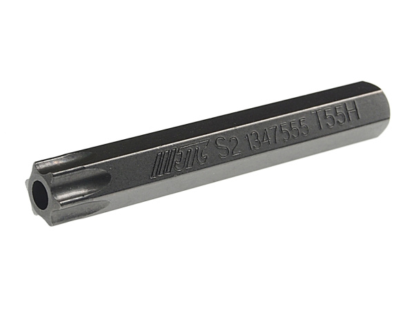 Бита TORX удлиненная JTC-1347555 (Т55Hх75 мм, 10 мм, S2)