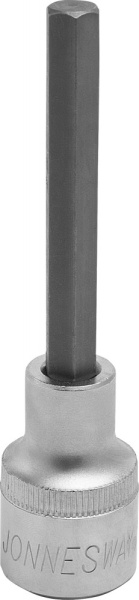 S09H4308 Насадка торцевая 1/2"DR с вставкой-битой шестигранной, H8, 100 мм