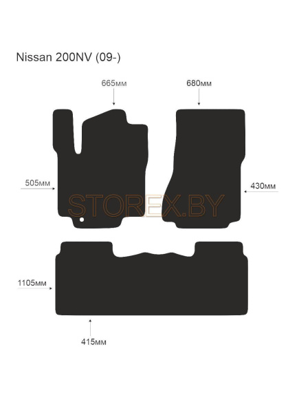 Nissan 200NV (09-) copy