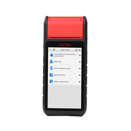 Тестер аккумулятора Autel MaxiBAS BT608, 3000 CCA, диаг. все марки, принтер