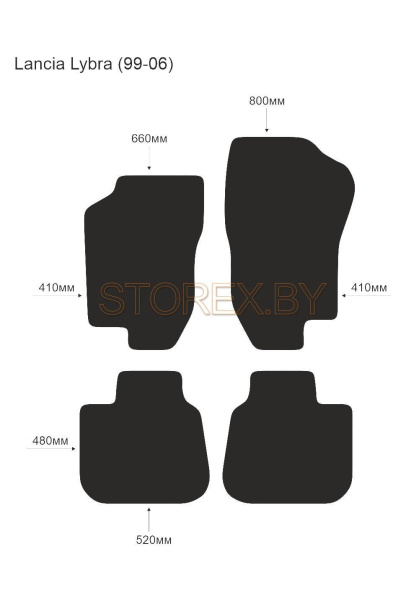Lancia Lybra (99-06) copy