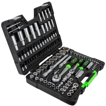 Набор инструментов 108пр.1/4''1/2''(6гр.)(4-32мм)