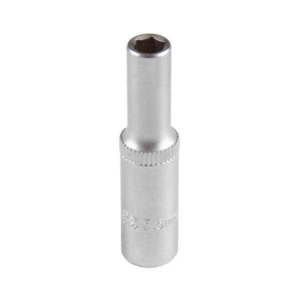 Головка торцевая глубокая шестигранная 1/4" 5,5 мм AFFIX AF00120055