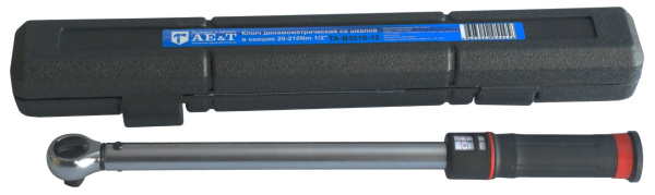Ключ динамометрический со шкалой в окошке ,20-210Nm, 1/2", TA-B3210-12