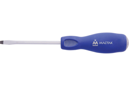Отвертка шлицевая Slotted 10x200 мм, силовая, держатель МАСТАК 040-10202H
