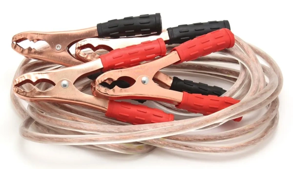 Стартовые провода КВС-600AMP прозрачная изоляция в сумке