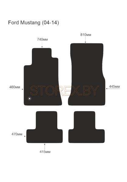 Ford Mustang (04-14) copy